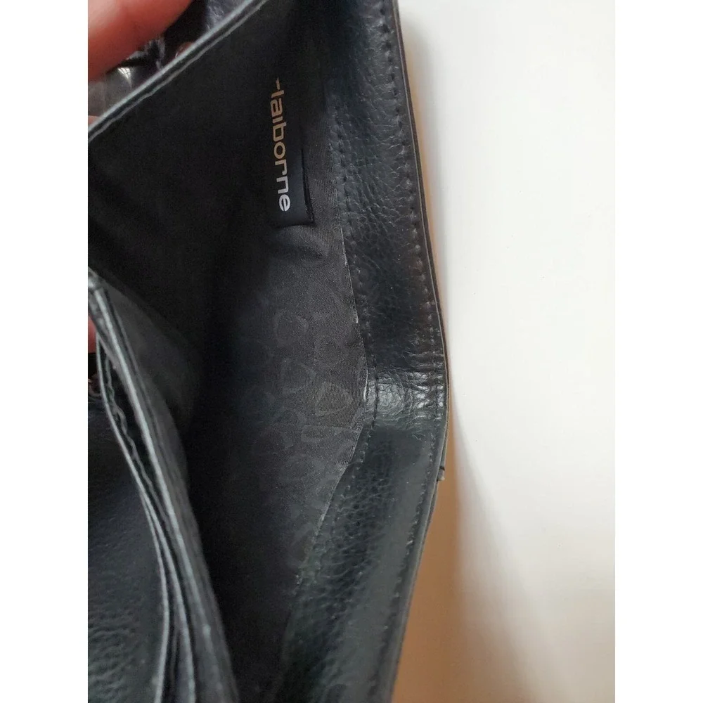Liz Claiborne Black Small Change Accessory Keychain Wallet